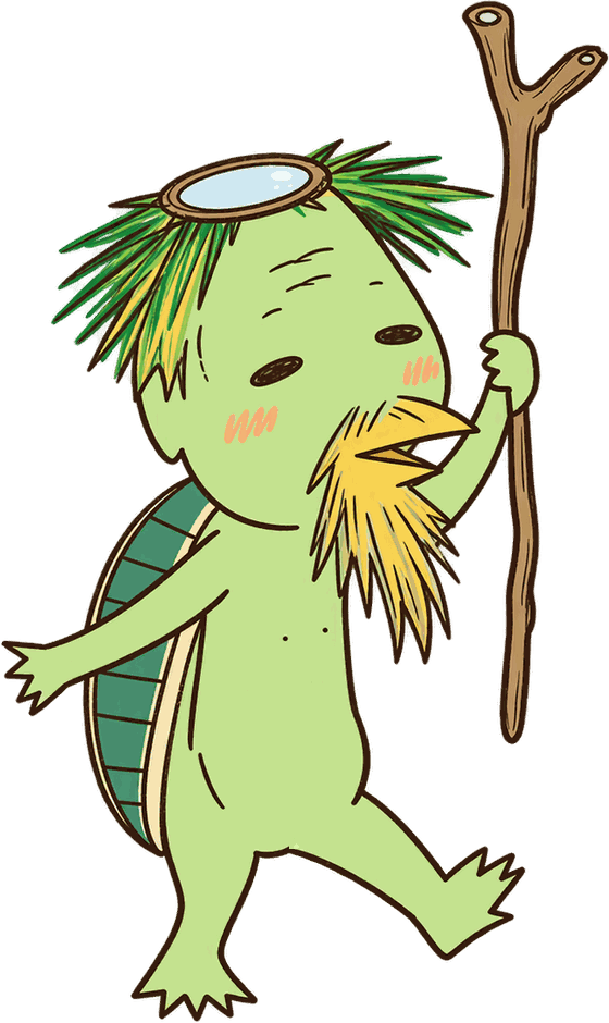 おじいちゃん河童